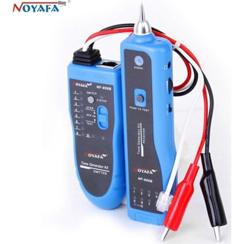NOYAFA NF-806B New arrival network cable tester wiremap for RJ45 cable tracker for RJ45 & RJ11