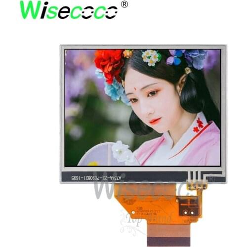 3.5 inch 320*240 original lcd touch screen 400 luminance 60Hz 67 pins touch screen display