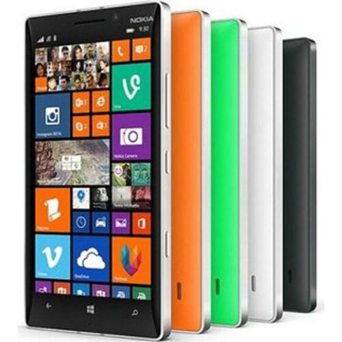 Unlocked Original Nokia Lumia 930 cell phone 20MP Camera Quad-core 32GB ROM 2GB RAM 5.0 inch mobile phone