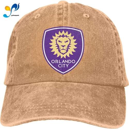 Orlando Football Sandwich Cap Denim Hats Baseball Cap Adult Cowboy Hat