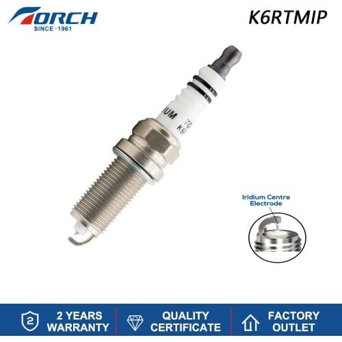 NGK SILFR6C11 Spark Plug Replacement Torch Brand Iridium Platinum K6RTMIP Brisk A-line 40 Fit for FAW TOYOTA DONGFENG NISSAN