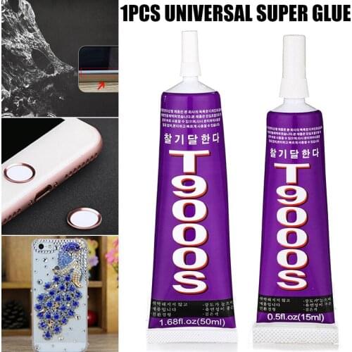 T9000 Transparent Adhesive Multi-Purpose Glue Paste Suitable for Cell Phone Glass Wooden Jewelery Paper Ceramics Wood NK