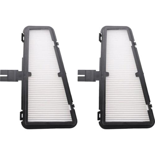 Cabin Air Filter 2 Pcs for A4 B8 / Q5 8R / A5 8T 8F S5 / Core External Air Conditioning Filter + Grille Only 8KD819439 / 8KD8194