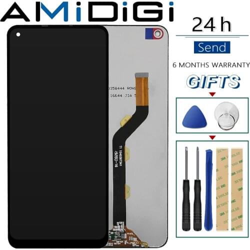 6.6" For Tecno Camon 15 Air CD6 LCD Display Touch Screen Digitizer Assembly For Tecno Camon 15 Air LCD Replacement Parts+Tools