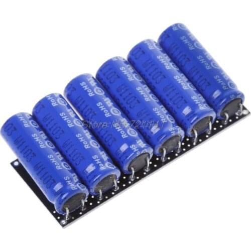 16V 2F Farad Capacitor Module Super Capacitors With Protection Board Dropship