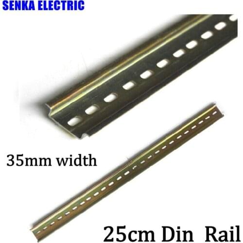 10 Pcs 25cm Length Normal 35mm Width Din Rail for Switch Installing