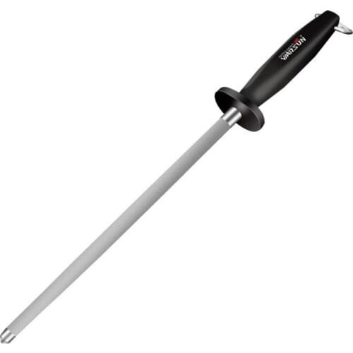 8 inch Powerful Magnet Sharpening Rod High Carbon Steel Rod Knife Sharpener With ABS Handle