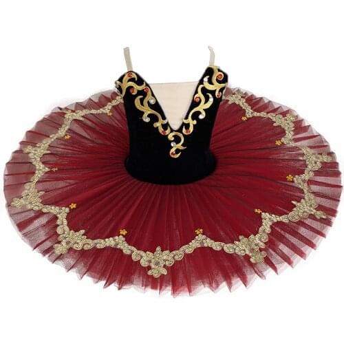 NEW Red professional ballerina ballet tutu for child children kids girls adults pancake tutu dance costumes ballet dress girls