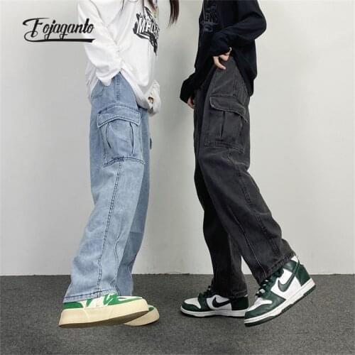 Fojaganto Men's Wide Leg Jeans China