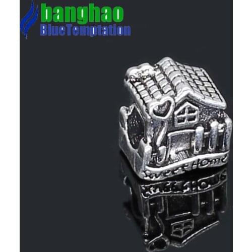 Sweet home Fit charms plata de ley original bracelet Beads valentines day mary poppins bijoux sieraden ZAB251