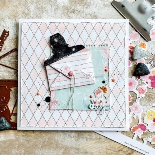 Mmao Crafts Metal Steel Cutting Dies New Closed envelope Stencil For DIY Scrapbooking Paper/photo Cards Embossing Dies