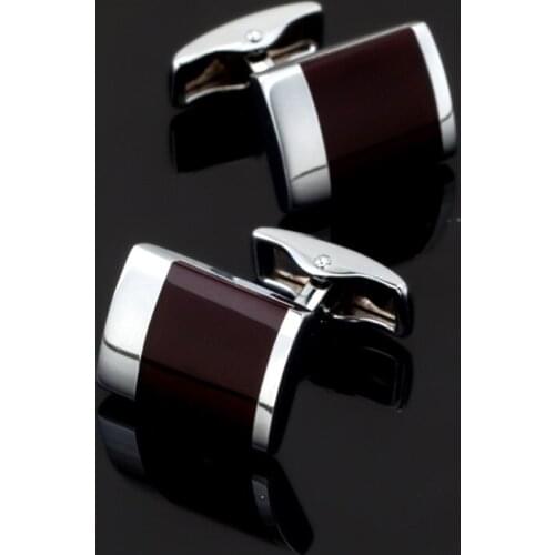 New fashion brand red Cufflinks Franc craft baked lacquer Cufflinks for men and women wedding dress Cufflinks gift, free shippin
