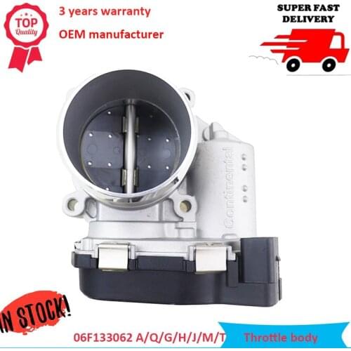 OEM 06F133062 Throttle Body 06F 133 062 A 06F133062Q 06F133062T For Audi Allroad Q5 TT VW Bettle Golf Jetta Passat Tiguan 2.0T