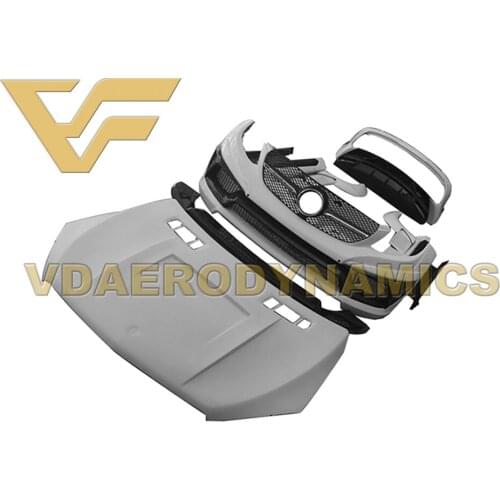 Suitable For 15-19 Benz C292 GLE300 GLE350 GLE500 Coupe VAD-M Full Body Kit Front Rear Bumper with Hood