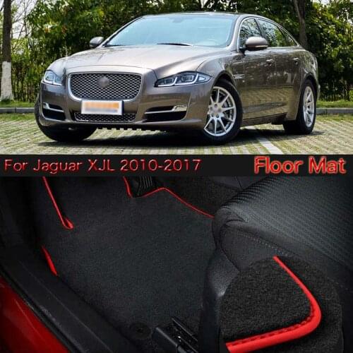 High Quality Soft Nylon Custom Made Non Slip Heavy Duty Floor Carpet Mat Rugs For Jaguar XJL 2010-2017