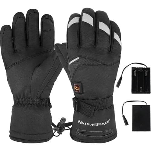 Winter Waterproof Windproof Motorcycle Gloves Five-speed Variable Temperature Electric Heated Gloves Keep Warm Safety Motocross