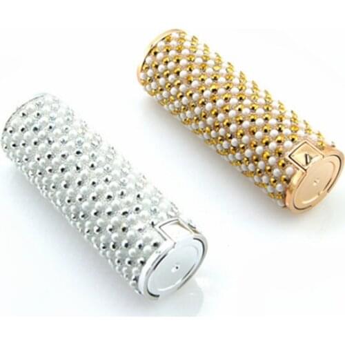 10/30pcs Round Lipstick Tube 12.1mm DIY Lip Balm Tubes Silver/Gold Lip Stick Beauty Lipstick Balm Containers Refillable Bottles