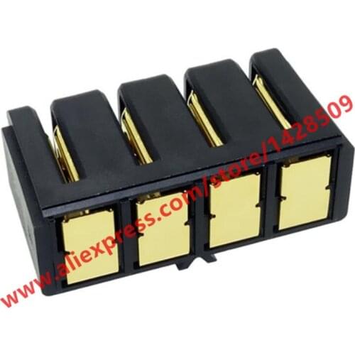 2pcs 5.0mm Pitch Gold-plating Medical Equipment Battery Junctor 4-pin Famale Socket Laptop Battery Holder Connector