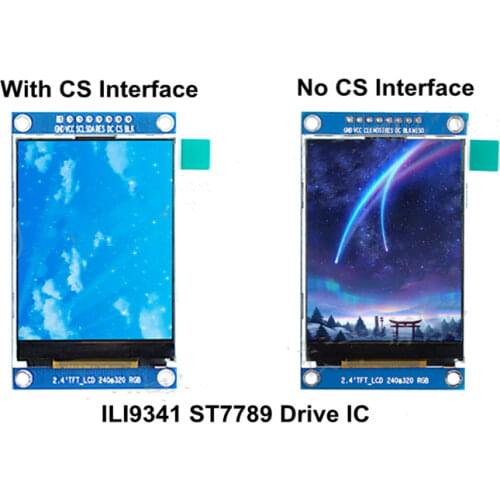 2.4 inch 8P SPI HD Color TFT LCD whith Adapter Board ILI9341 Drive IC 240*320 No Touch