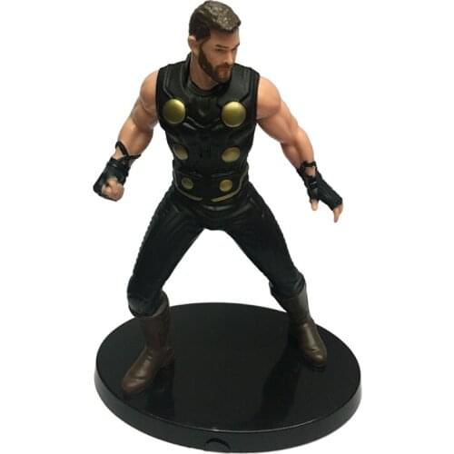 Disney Marvel Legand Anime Action Figure GK Hulk Iron Man Figma Avengers 16cm PVC Superhero Model Thor Odinson Toys For Children