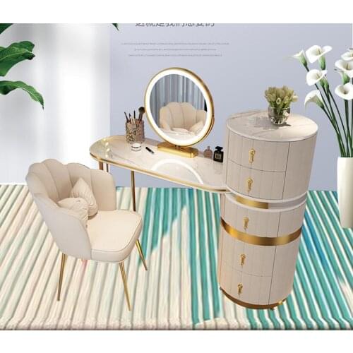 Bedroom Nordic luxury dressing table storage cabinet integrated Italian dressing table online celebrity ins wind dressing table