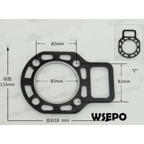 OEM Quality! Cylinder Packing/Head Sealing Gasket for EM180 8HP 4 Stroke Small Water Cooled Diesel Engine