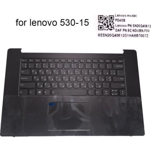 Ukrainian backlight keyboard for Lenovo Ideapad 530S 15IKB 530-15 AIR 15 RU Russian Keyboards Palmrest Touchpad 5CB0R12589 PD4SB