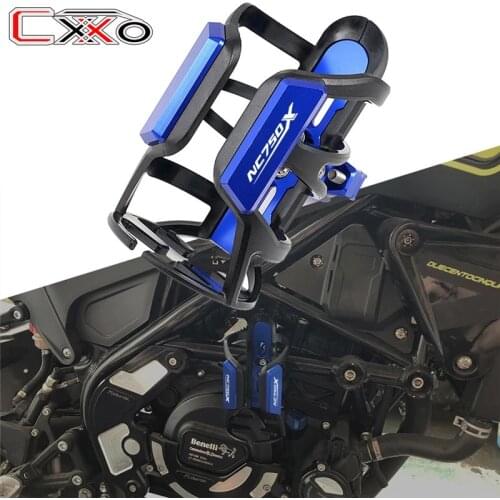 Bottle Cage For HONDA NC750X NC 750X NC750 X 2015-2021 2018 2019 2020 Motorcycle acessories CNC Aluminum Water Bottle Holder