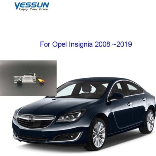 Yessun Camera bracket /1280*720P rear view camera For Opel Insignia 2008 ~2019 dynamic rear camera/ license plate camera