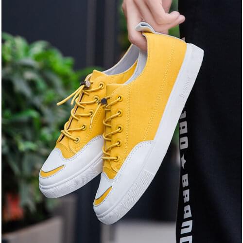 Sneakers mens spring new mens sports shoes mens all-match canvas shoes low-top casual shoes fashion vulcanized flat shoes