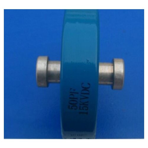 Round ceramics Porcelain high frequency machine new original high voltage CCG81-1 50PF 15KVDC