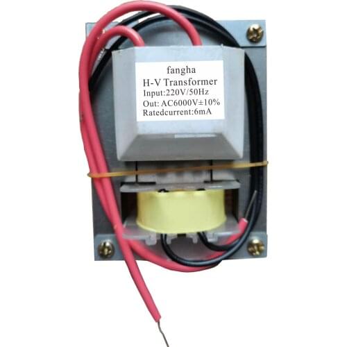 70*19 Mosquito Lamp/negative Ion Transformer 220V/50Hz-6000V No Capacitance Horizontal Single Leg