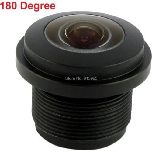 Best quality quality wide angle 180degree fisheye lens with M12 lens mount for cctv security cameras