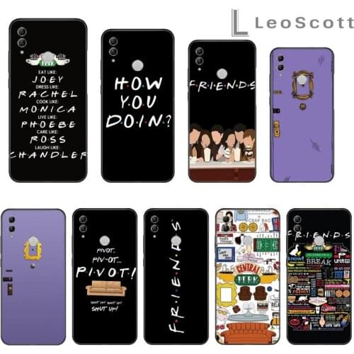Central Perk Coffee friends tv show Bling Cute Phone Case For Huawei NOVA 2 2i 2s 3i 4 4e 5 plus P10 lite 20 P20 pro honor10