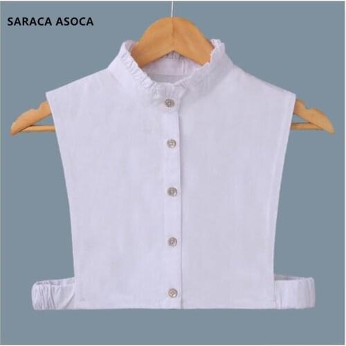 Fashion Women White Shirt Fake Collar All-Macth Sweater Detachable Collars For Girls B127