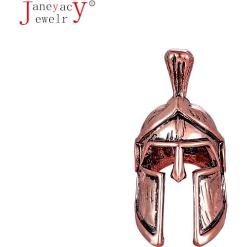 Fashion Retro Spartan Helmet Accessories Necklace Bracelet DIY Manufacture Jewelry Connector Accessories
