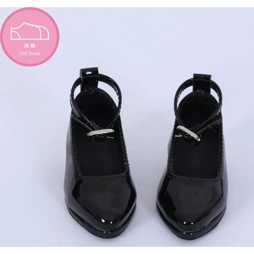 Shoes For Doll BJD leather shoes Toy Mini Doll Shoes 1/3 For switch BJD Dolls WX3-46 black /45 white 3 colors Doll Accessories