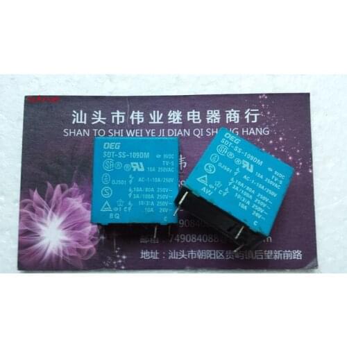 Relay SDT-SS-109DM 9VDC