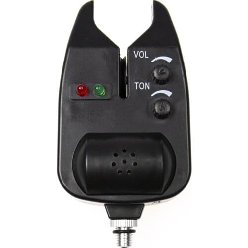 Fishing Alarm Fish Bite Sound And Light Alarm 0-110 Adjustable Decibel Fishing Reminder For Night Fishing Tackle Tools Accessory