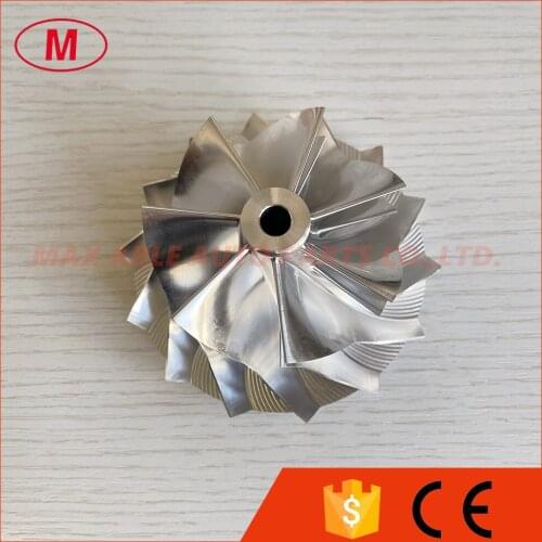 S200-EFR 1283-123-2007 62.60/84.48mm 7+7 blades high peroformance turbo aluminum 2618/Billet/milling compressor wheel
