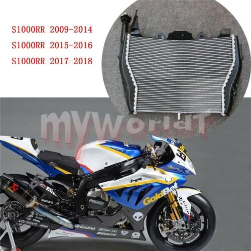 S1000RR 2009 - 2014 2015 - 2018 Aluminium Motorcycle Replacement Radiator Cooler Fit For S 1000 RR S1000 RR S 1000RR 2016 2017