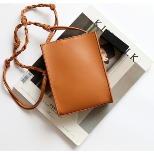 100% Genuine Leather Bag Designer Shoulder Bags Obag Mobile Phone Holder Womens Handbags Small Cross body Bags Top Quality