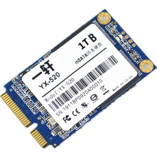 Solid state drive msata 64g 128G 512g 256g 32g 120 1t 60 Mini SATA Mini