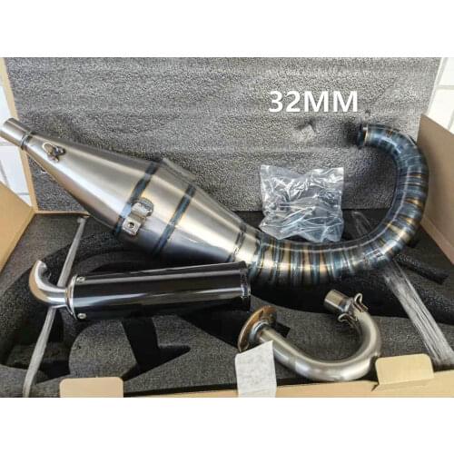 DIO 125cc racing scooter exhaust system for Honda DIO AF18 AF25 AF28 Exhaust system Racing Exhaust Pipe