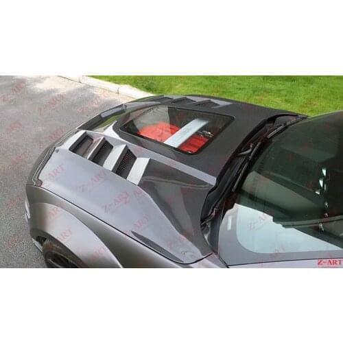 Z-ART carbon engine hood for Ford Mustang 2018-2020 2.3 carbon fiber engine bonnet for Mustang carbon fiber engine cover