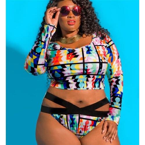 Swimwear For Women Swimsuit Female Separate Large Size Tankini Teenager Padded Sexy Womens Swim Wear Plus Woman Long Sleeve