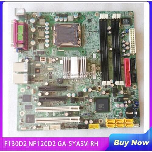 100% Working Desktop Motherboard for NF130D2 NP120D2 GA-5YASV-RH System Board Fully Tested
