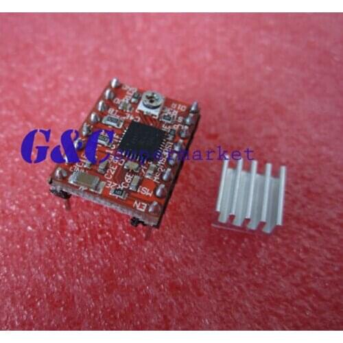 5pcs A4988 Stepper Driver Module Polulu Compable for Reprap Prusa RED diy electronics