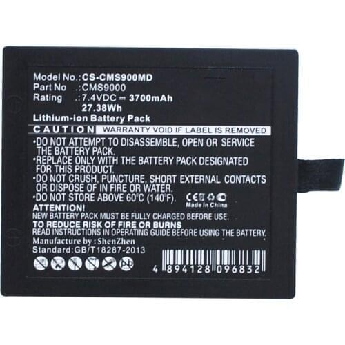 Best 3700mAh New Vital Signs Monitor battery for CONTEC CMS7000 CMS9000 CM8000 CMS8000 PDJ-3000