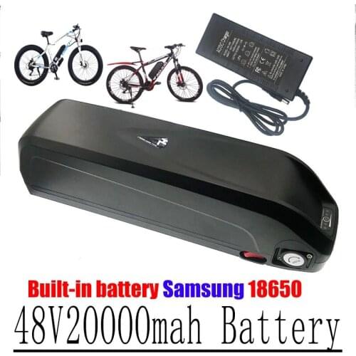 Electric Bike Battery Pack, Front Rear Hub Motor Kit, 48V, 20Ah, With Samsung 18650 Cells
